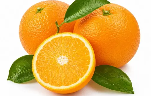 Cam Úc và nước ép nguyên chất cho buổi sáng